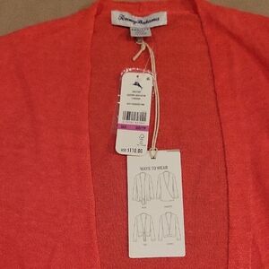 Tommy Bahama Vibrant Coral Sweater